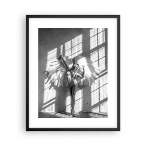 Affiche dans un cadre noir - Poster - Directement du ciel - 40x50 cm