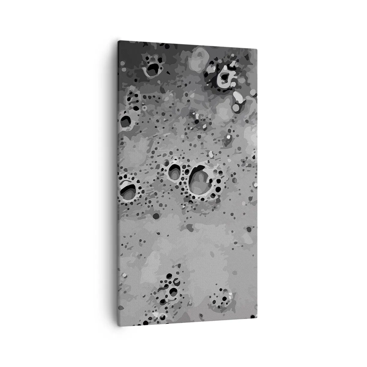 Impression sur toile - Image sur toile - Comme un paysage lunaire - 55x100 cm