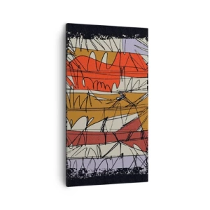 Impression sur toile - Image sur toile - Composition spontanée - 45x80 cm