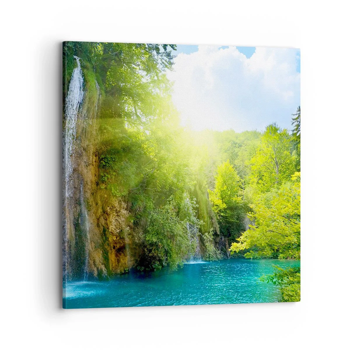 Impression sur toile - Image sur toile - Ce doit être le paradis ici - 70x70 cm