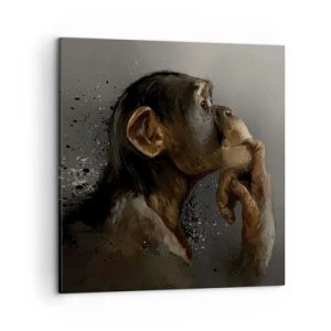 Impression sur toile - Image sur toile - Certainement un penseur - 50x50 cm