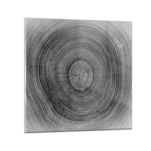 Impression sur verre - Image sur verre - Signe du temps - 60x60 cm