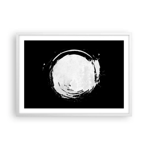 Affiche dans un cadre blanc - Poster - Belle sortie - 70x50 cm