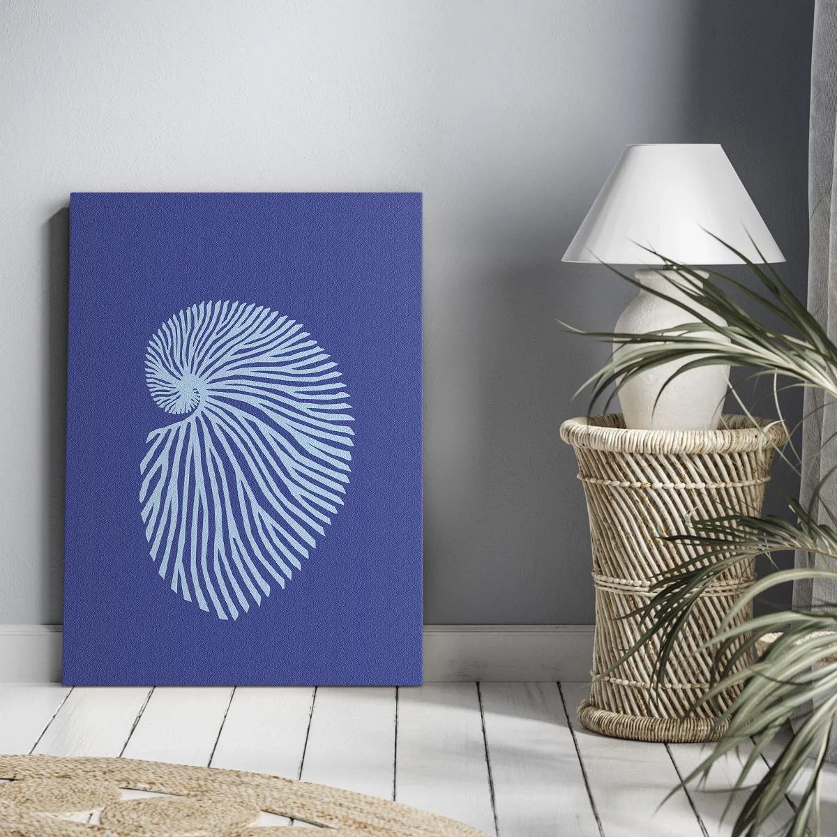 Impression sur toile - Image sur toile - La naissance de la coquille - 65x120 cm