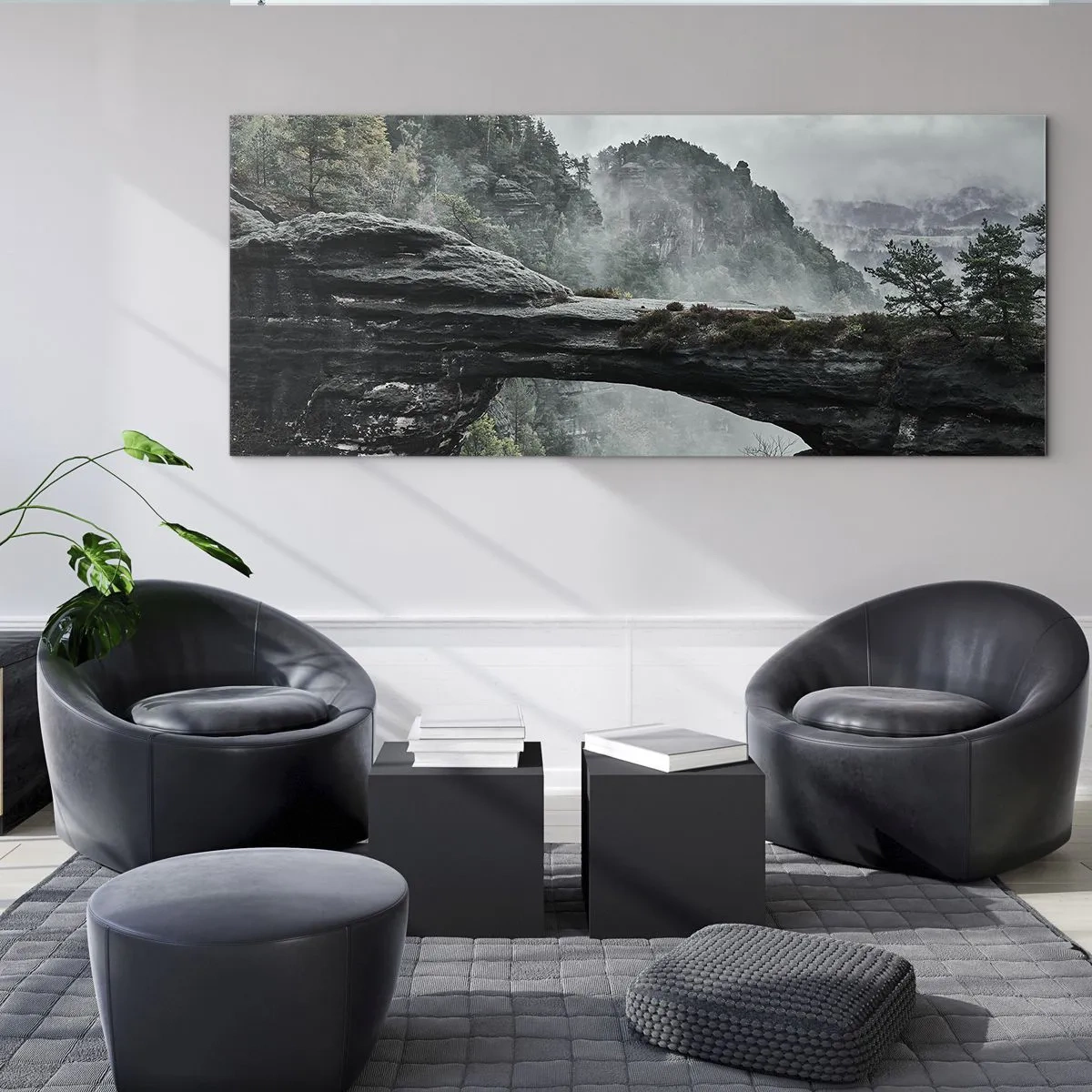 Impression sur verre - Image sur verre - L'aventure est sur le point de commencer - 100x40 cm