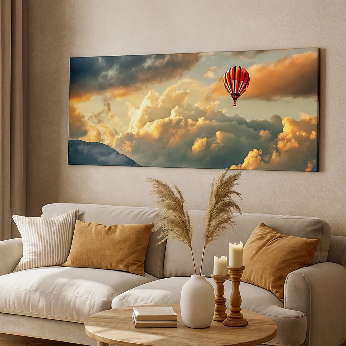 Impression sur toile - Image sur toile - Je vole parce que je veux - 30x30 cm