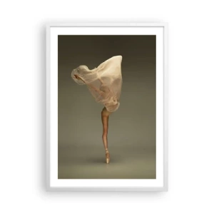 Affiche dans un cadre blanc - Poster - Il va bientôt s'envoler - 50x70 cm