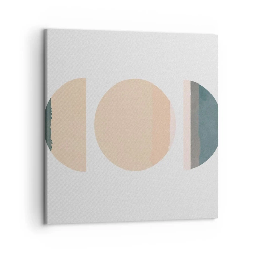 Impression sur toile - Image sur toile - Cercles après cercles - 60x60 cm