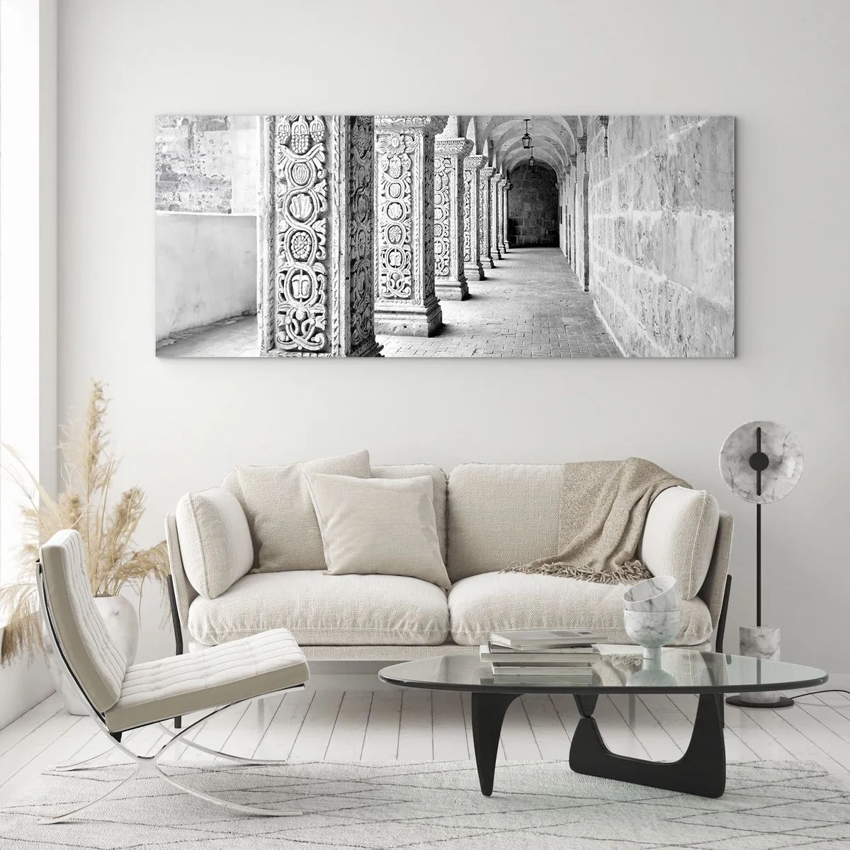 Impression sur verre - Image sur verre - Où cela mène-t-il…? - 100x40 cm