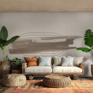 Papier Peint Autocollant Deluxe Sticker - Parfum de gris - Abstraction, Morceau, Art moderne - 500x350 cm