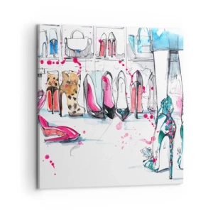 Impression sur toile - Image sur toile - Sésame, ouvre-toi - 50x50 cm