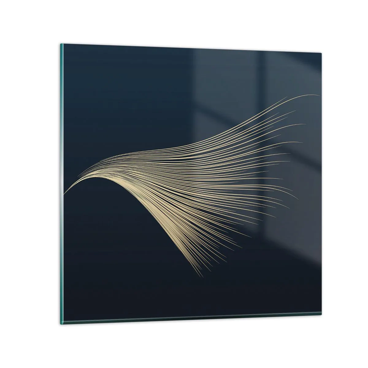 Impression sur verre - Image sur verre - Comme les cheveux d'un ange - 40x40 cm