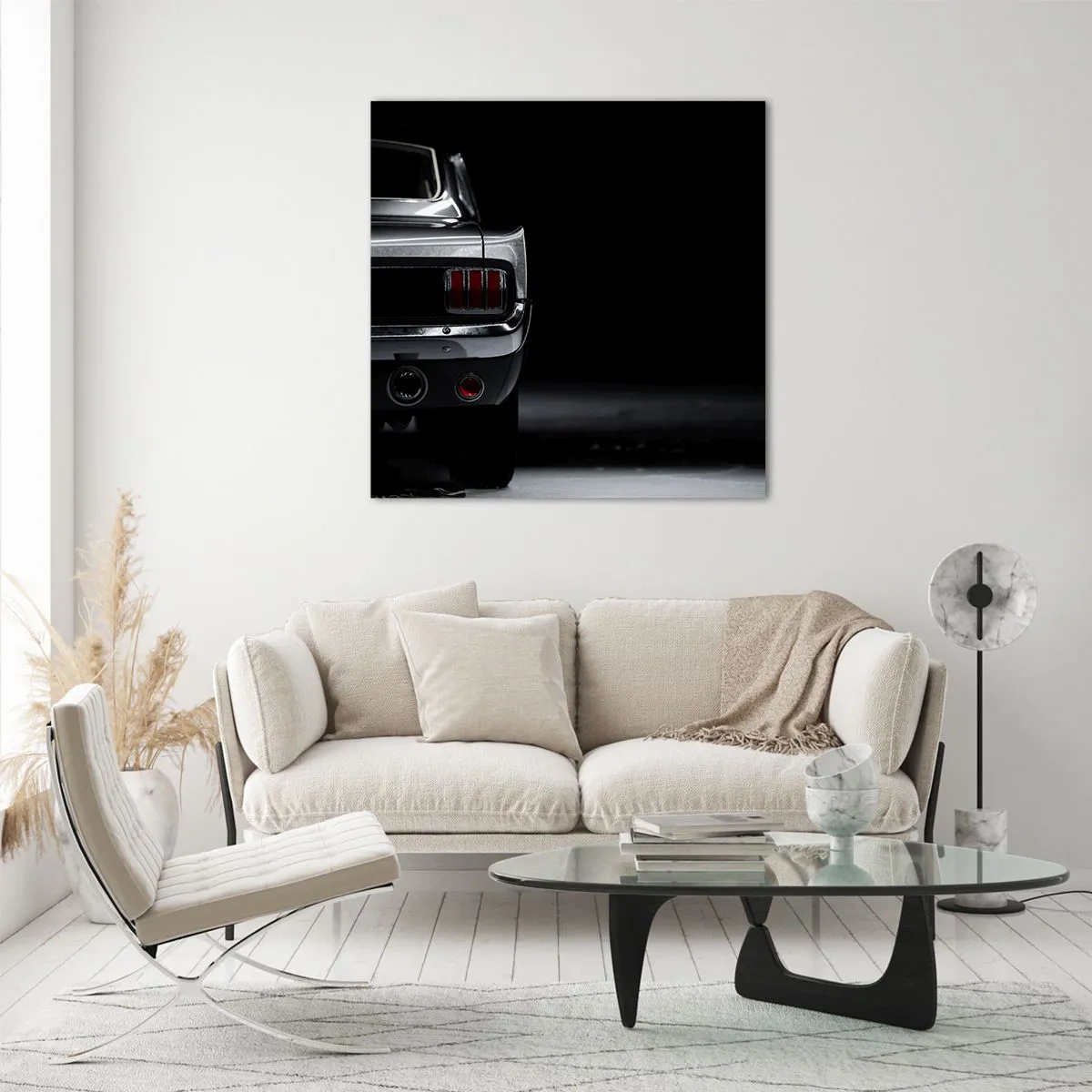 Impression sur verre - Image sur verre - Le charme du classique - 40x40 cm