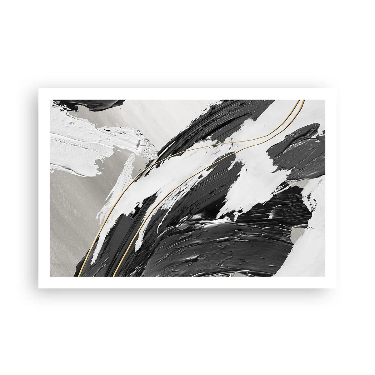 Affiche - Poster - L'abstraction à grande échelle - 91x61 cm