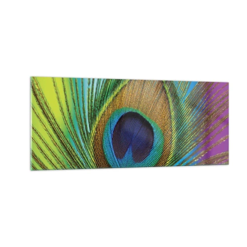 Impression sur verre - Image sur verre - Les yeux dans les yeux - 100x40 cm