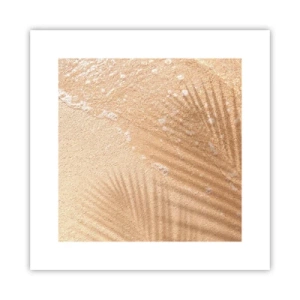 Affiche - Poster - Ombre d'un été chaud - 30x30 cm