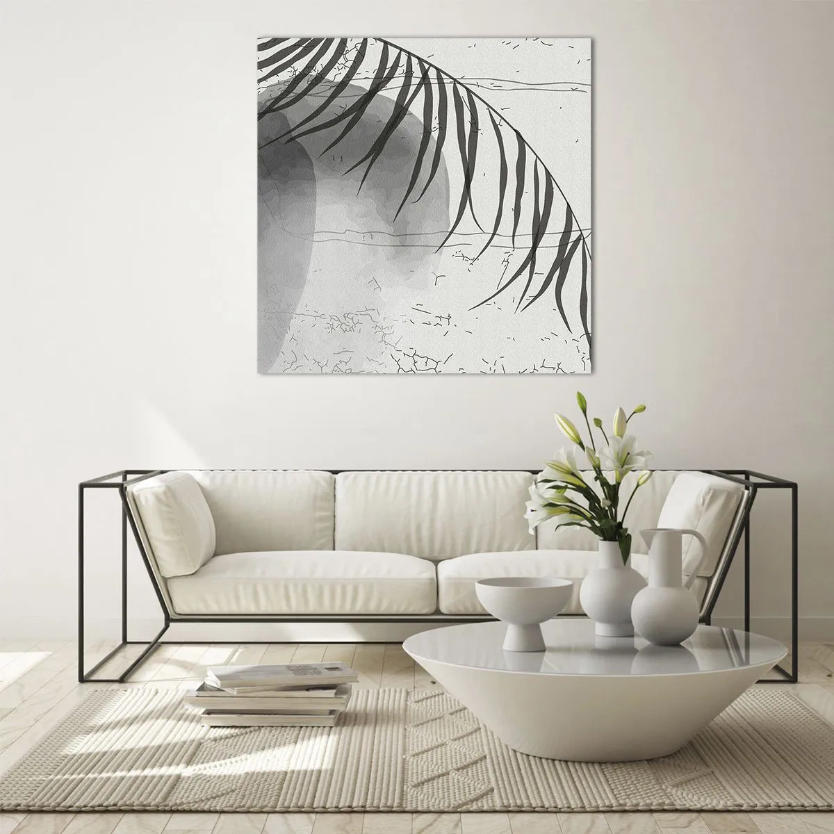 Impression sur verre - Image sur verre - L'exotisme subtil de la nature - 30x30 cm