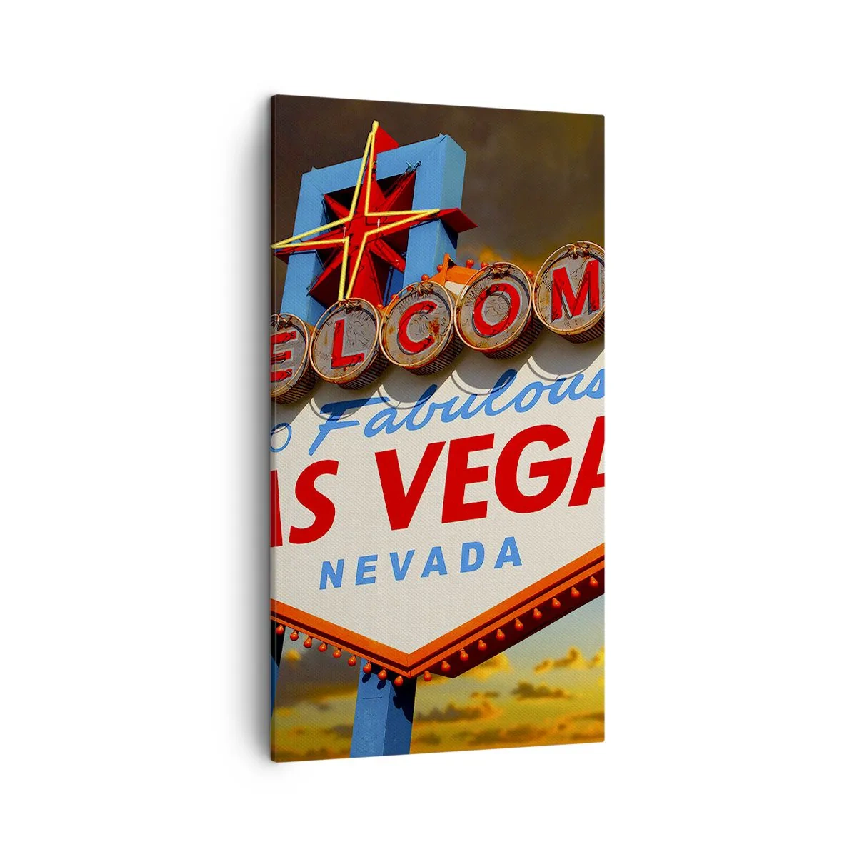 Impression sur toile - Image sur toile - Après un sourire du destin - 45x80 cm