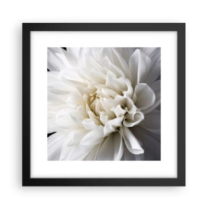 Affiche dans un cadre noir - Poster - Le matin de la jeune mariéé - 30x30 cm