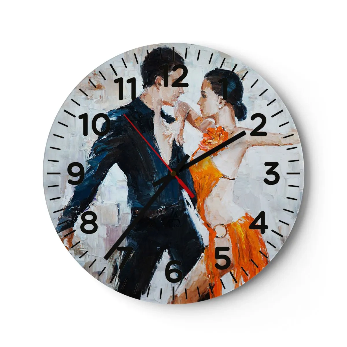 Horloge murale - Pendule murale - Dirty dancing - 40x40 cm