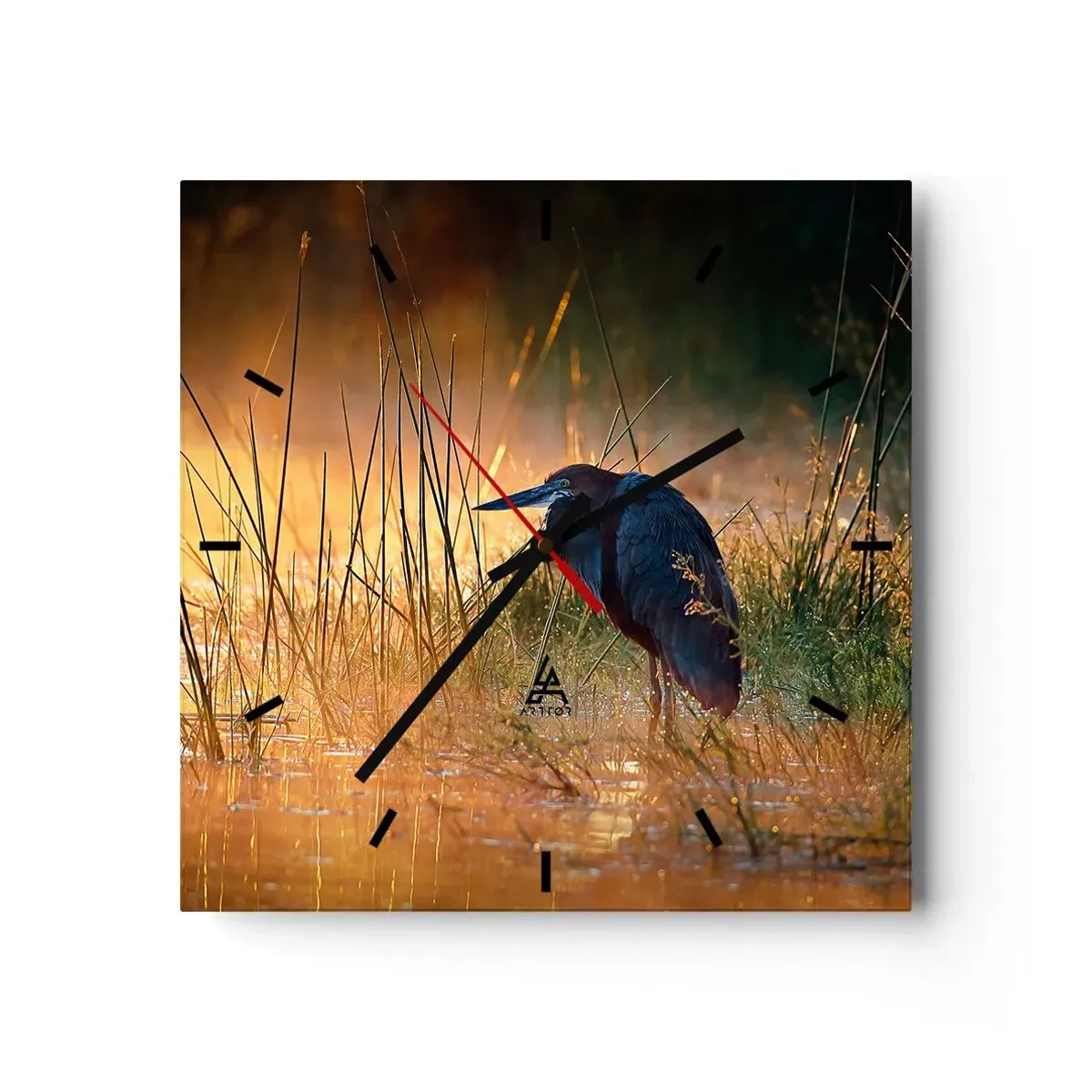 Horloge murale - Pendule murale - Allez, laissez-moi en paix avec ces photos - 40x40 cm