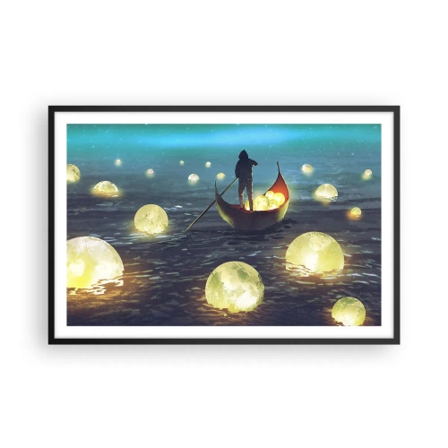 Affiche dans un cadre noir - Poster - Des choses dont les philosophes n'ont jamais rêvé - 91x61 cm