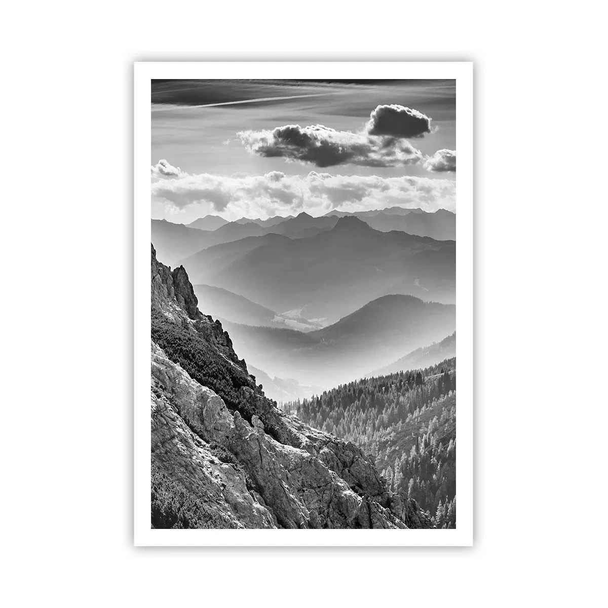 Affiche - Poster - Jusqu'à l'horizon - 70x100 cm