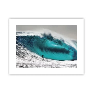 Affiche - Poster - Challenge accepté - 40x30 cm