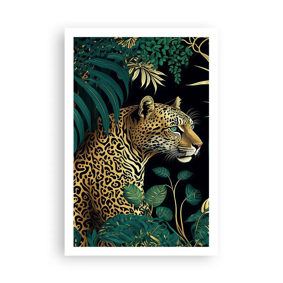Affiche - Poster - Un hôte dans la jungle - 61x91 cm
