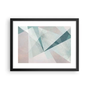 Affiche dans un cadre noir - Poster - Calme bien que dynamique - 40x30 cm