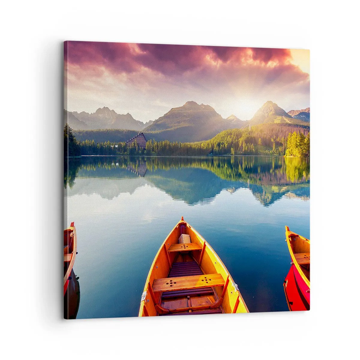 Impression sur toile - Image sur toile - Rien contre nature - 60x60 cm