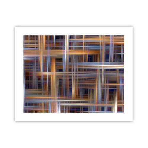 Affiche - Poster - Tissé de lumière - 50x40 cm