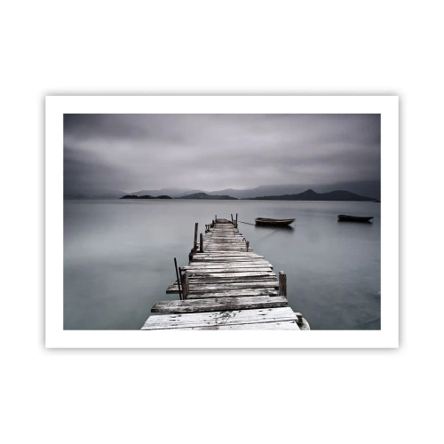 Affiche - Poster - Tu peux partir demain - 70x50 cm