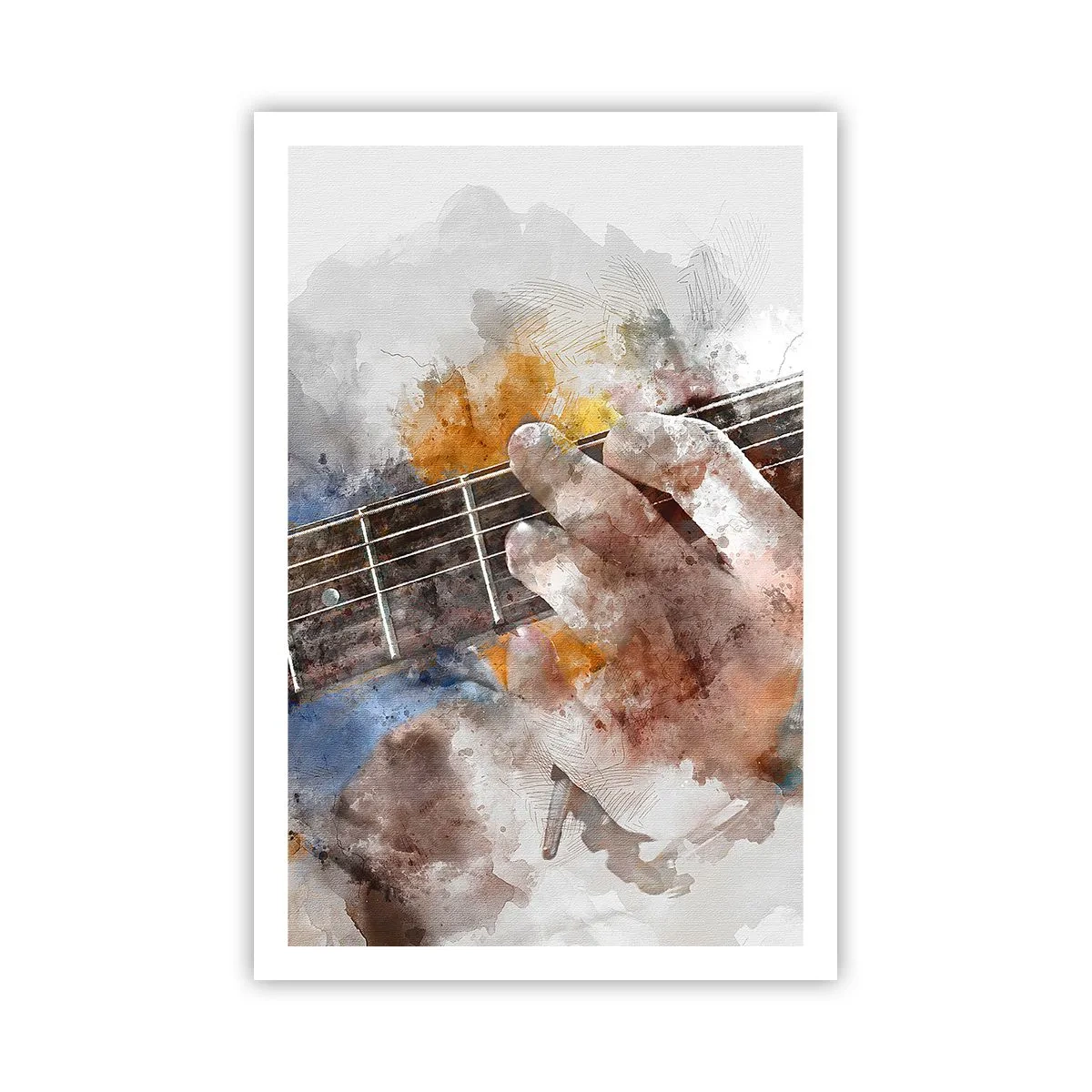 Affiche - Poster - La poésie entre les cordes - 61x91 cm