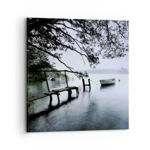 Impression sur toile - Image sur toile - Tu te reposes déjà - 70x70 cm