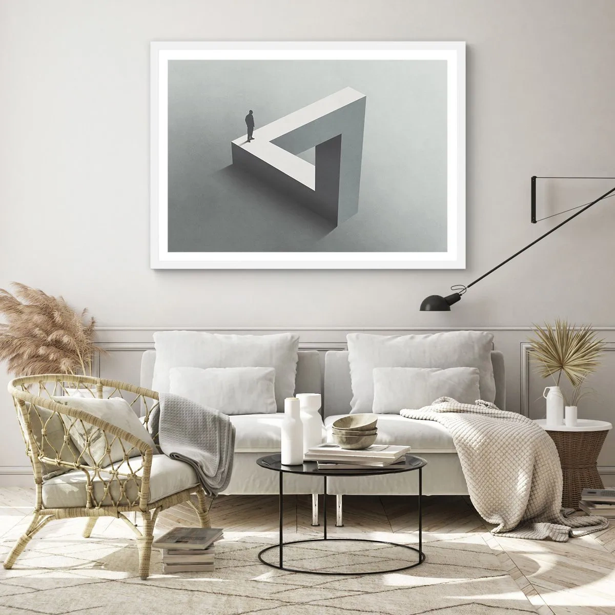 Affiche dans un cadre blanc - Poster - Mais c'est possible - 40x30 cm