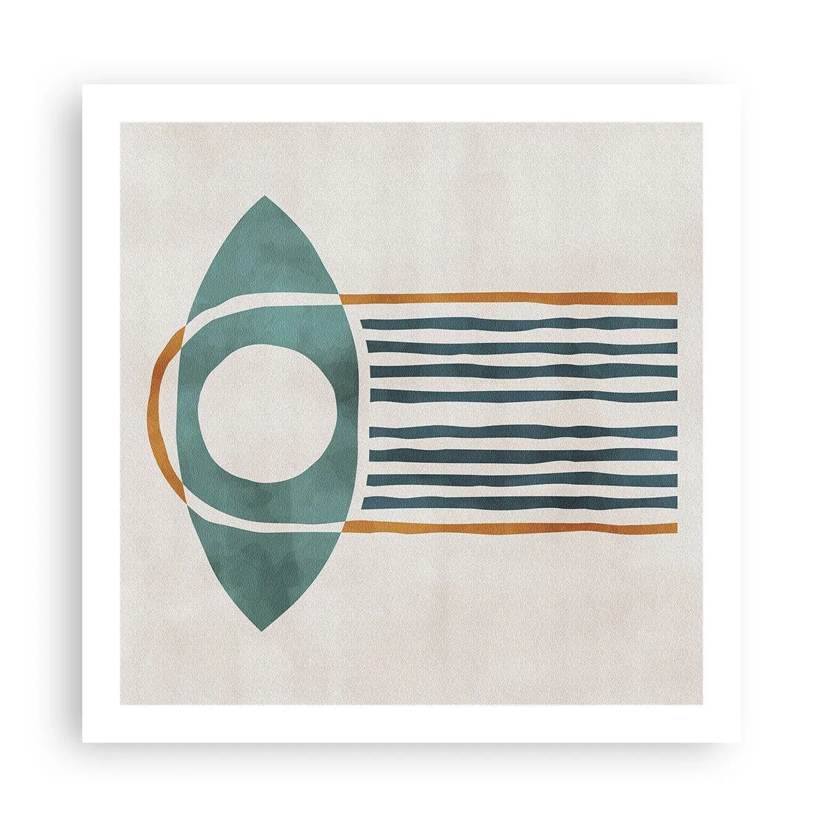 Affiche - Poster - Signes et rituels - 60x60 cm