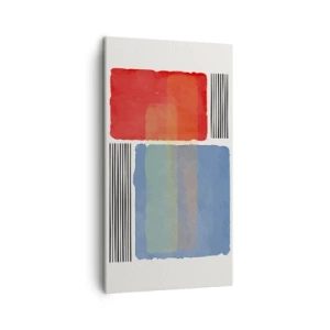 Impression sur toile - Image sur toile - Esprit et lettre de la géométrie - 45x80 cm