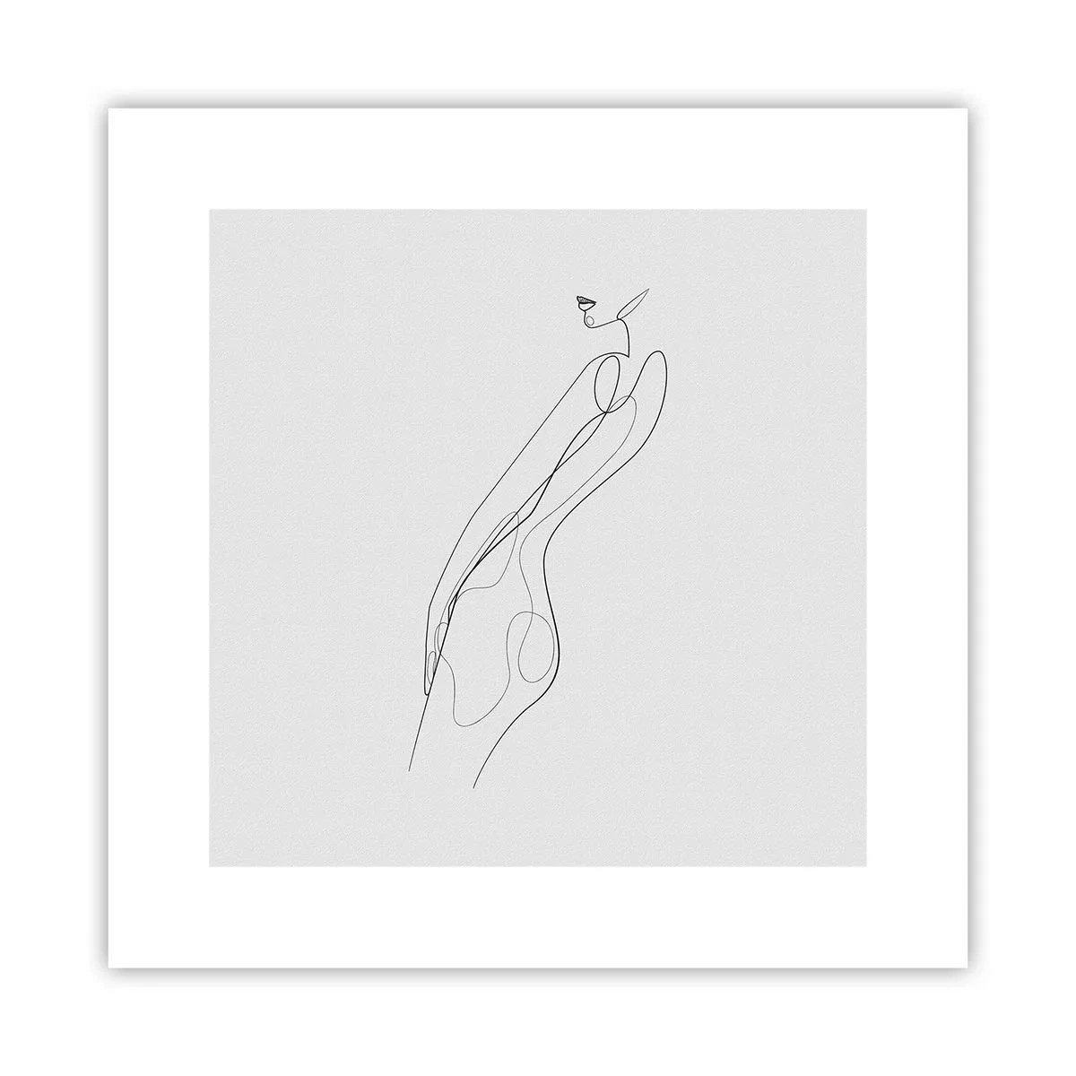 Affiche - Poster - Juste une promesse - 30x30 cm