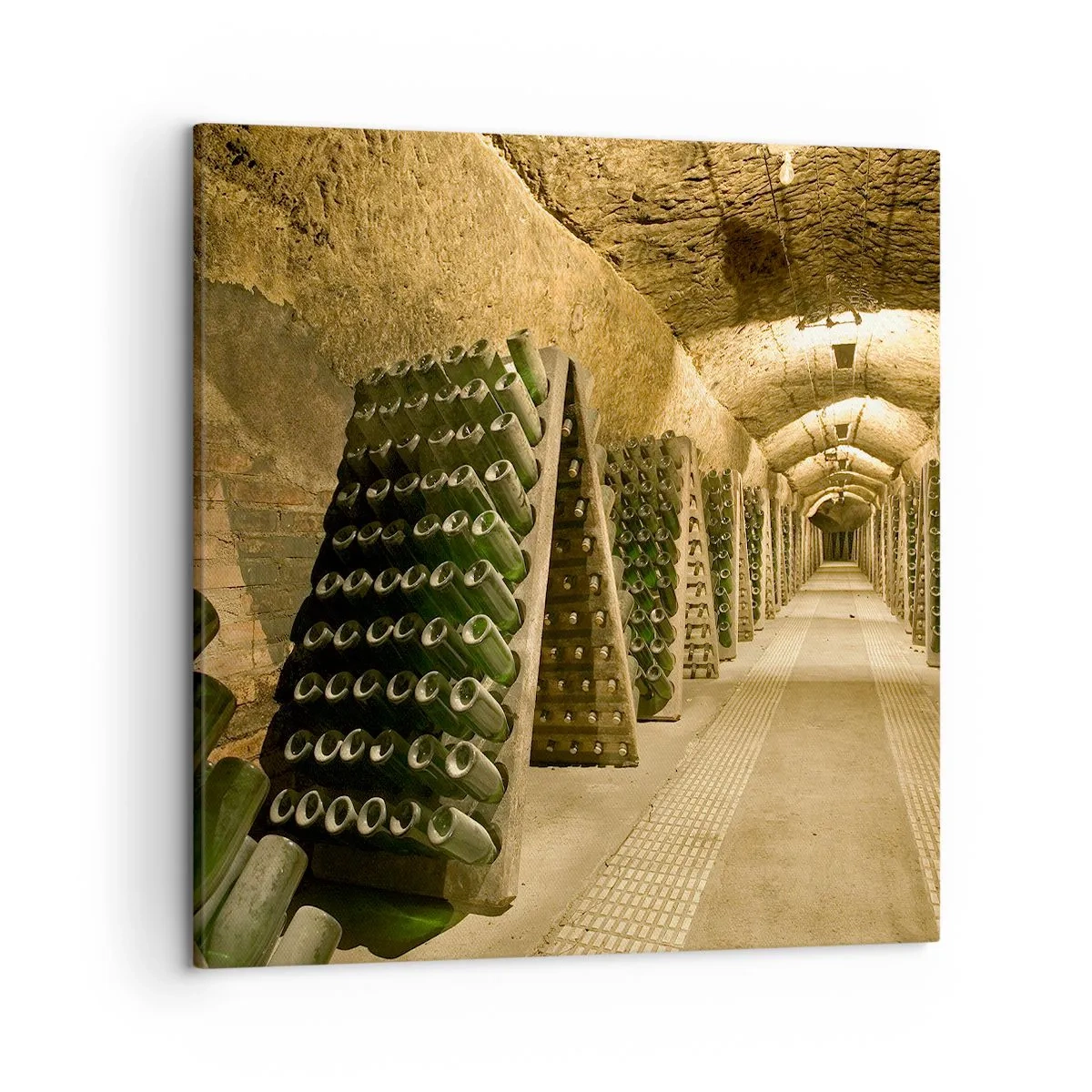 Impression sur toile - Image sur toile - L'éveil du goût - 50x50 cm