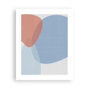 Affiche - Poster - Relations pastel - 40x50 cm