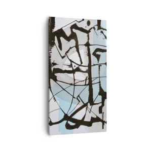 Impression sur toile - Image sur toile - Bleu malgré tout - 55x100 cm