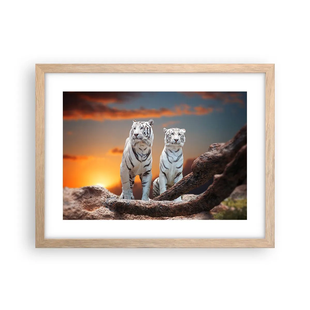 Affiche dans un chêne clair - Poster - Tout comme à Narnia - 40x30 cm