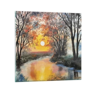 Impression sur verre - Image sur verre - Climats de printemps - 30x30 cm