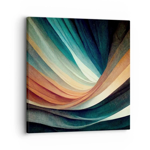 Impression sur toile - Image sur toile - Tissé à partir de couleurs - 30x30 cm