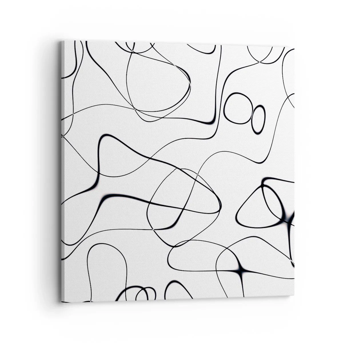 Impression sur toile - Image sur toile - Le chemin de la vie, les voies du hasard - 70x70 cm