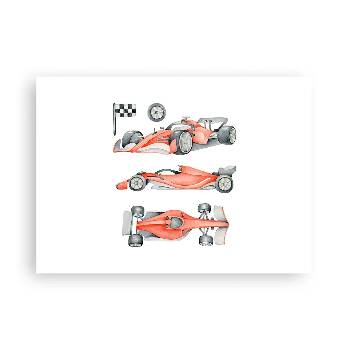 Affiche - Poster - poursuis ton rêve - 70x50 cm