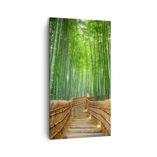 Impression sur toile - Image sur toile - L'essence de la nature asiatique - 45x80 cm