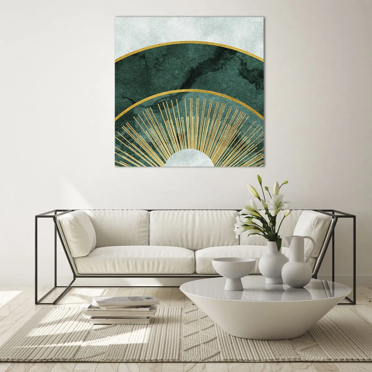 Impression sur verre - Image sur verre - Un autre système solaire - 50x50 cm