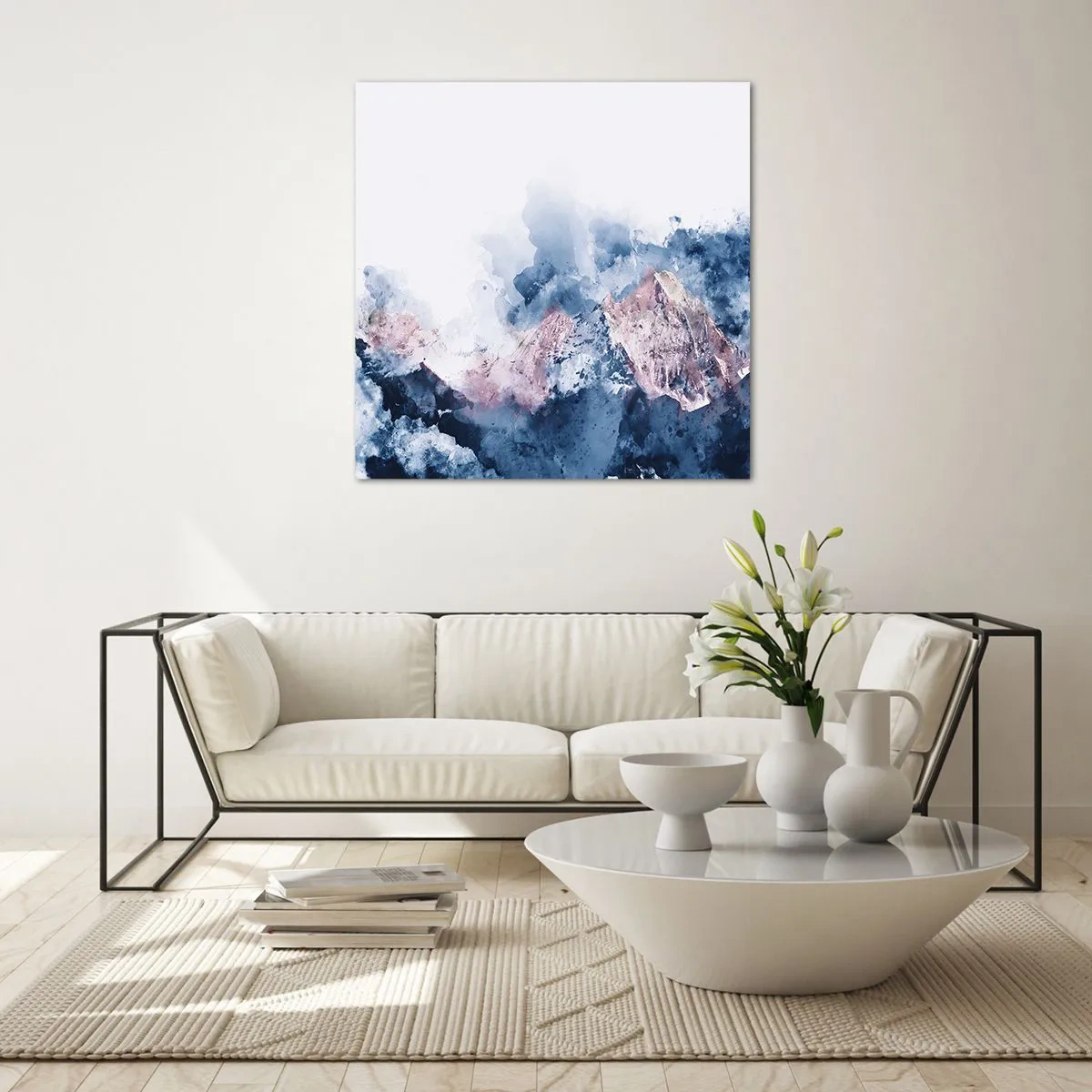 Impression sur verre - Image sur verre - Ce sont des sommets ! - 30x30 cm